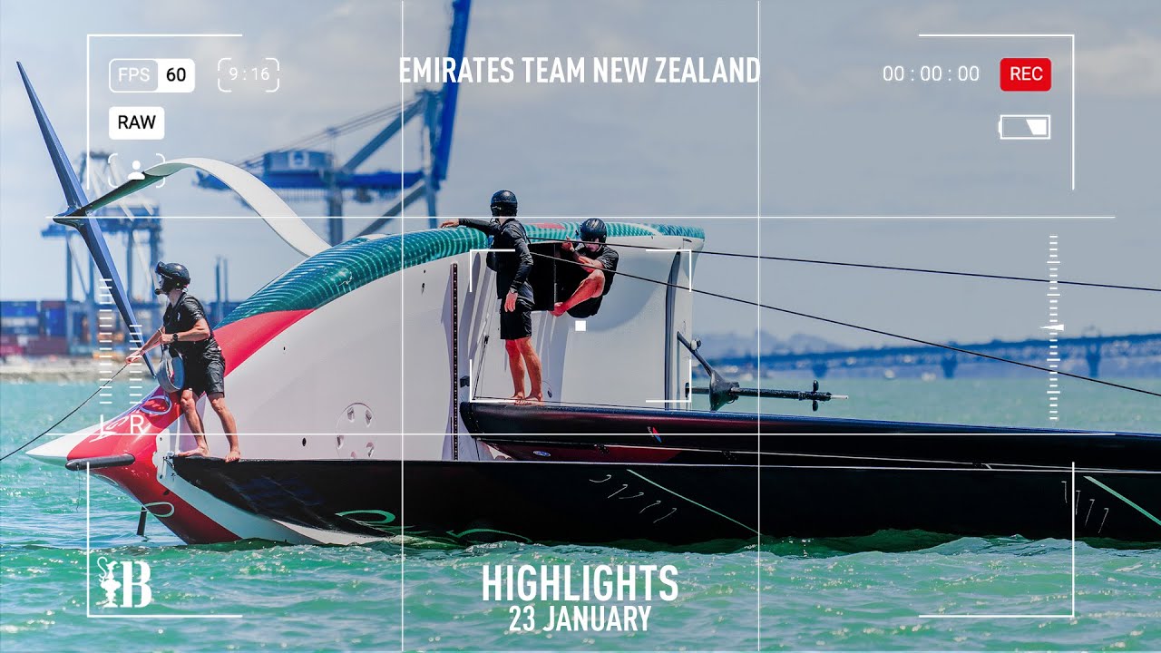Emirates Team New Zealand LEQ12 Day 11 Summary