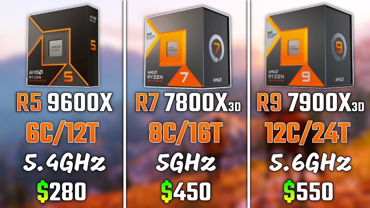 RYZEN 5 9600X Vs RYZEN 7 7800X3D Vs RYZEN 9 7900X3D Test In 6 Games ryzen-5-9600x-vs-ryzen-7-7800x3d-vs-ryzen-9-7900x3d-test-in-6-games
