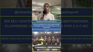 FLUMINENSE VENCE O PLATENSE NO JOGO DE IDA DA LIBERTADORES #futebol