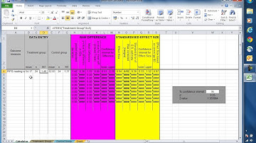 How to calculate an effect size