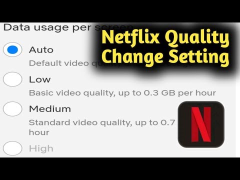 How to Change Netflix Video Quality