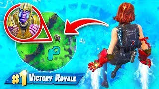 TROLLING THANOS with Iron Man In Fortnite!