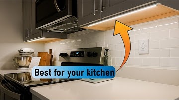 5 Best Under Counter Lights for Kitchen | Brighten Your Cooking Space