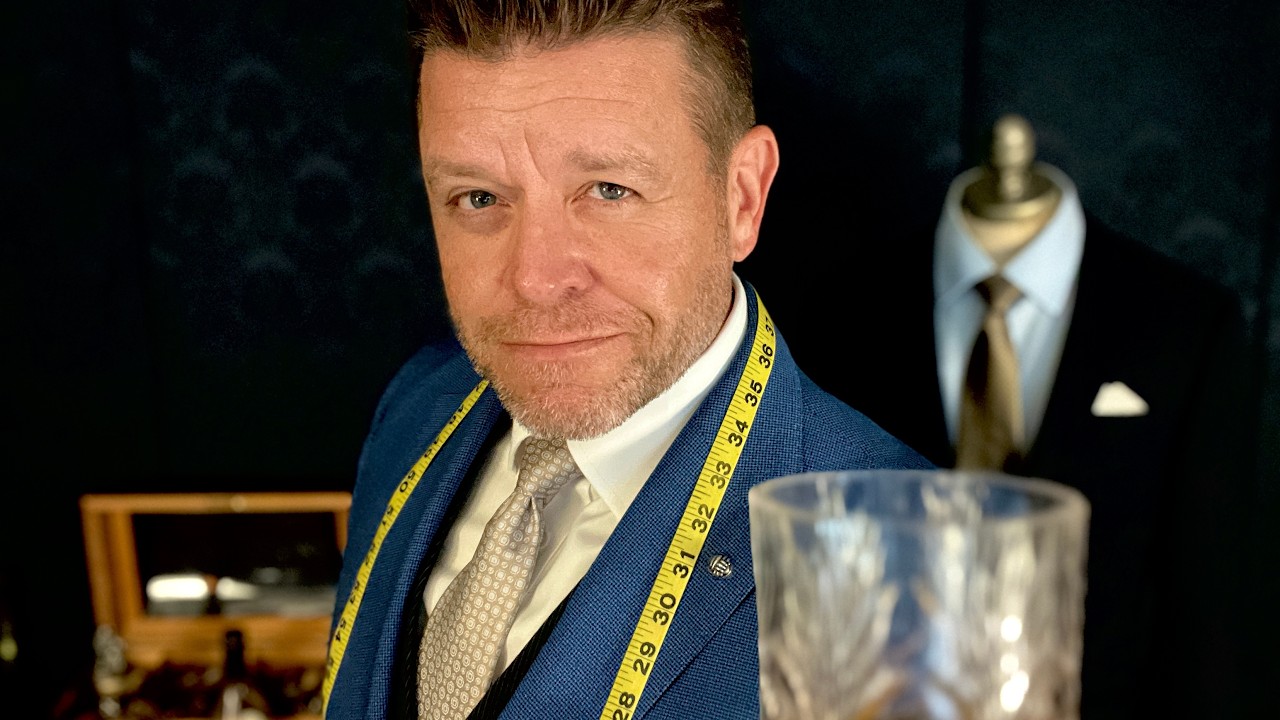 ASMR | Bespoke Suit Measuring (Savile Row)