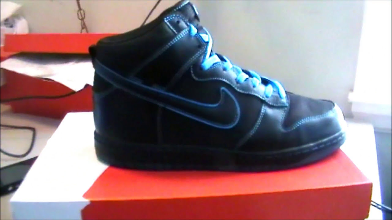 Nike Dunk High 6.0 PRM Black-cobalt 
