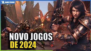 NOVOS JOGOS INCRIVEIS ANUNCIADOS EM 2024! PS5 | XBOX | PC