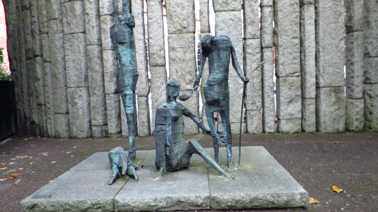 Золотая осень в парке Стивенс Грин/Golden Autumn In Stephens Green Park