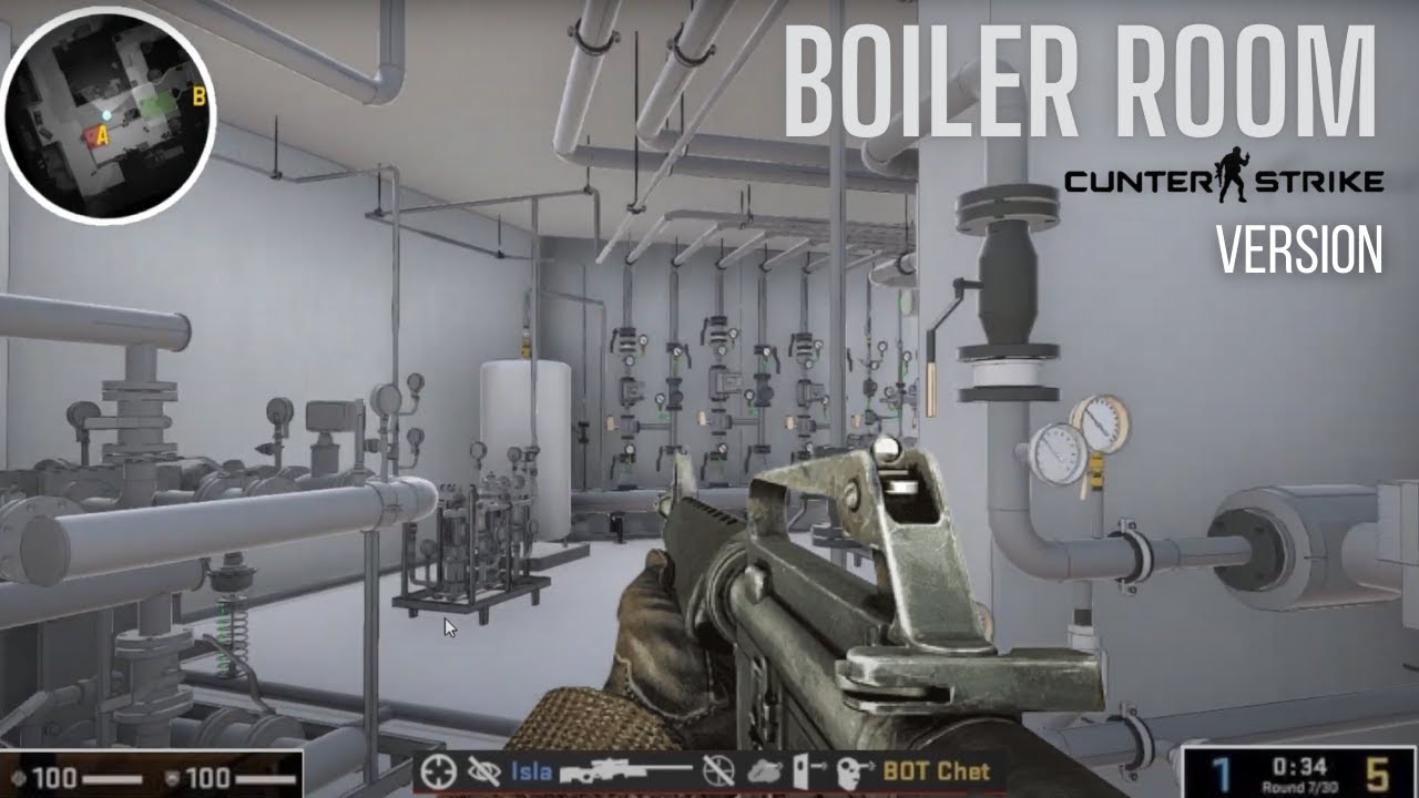 Boiler Room | made in Revit | CSGO Version - YouTube