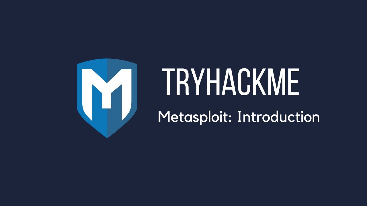 Metasploit Introduction | tryhackme - YouTube