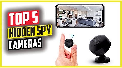 5 Best Hidden Spy Cameras 2024
