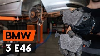 Como substituir pastilhas de travão traseira no BMW 3 (E46) [TUTORIAL AUTODOC]