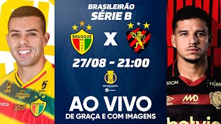 Thumbnail for BRUSQUE X SPORT | BRASILEIRÃO SÉRIE B 2024 | AO VIVO E COM IMAGENS