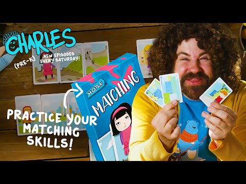 Charles | Play a Matching Card Game by Hoyle (Educational Videos for Pre-K Kids)