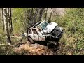 Rolled Jeep On The Mountain