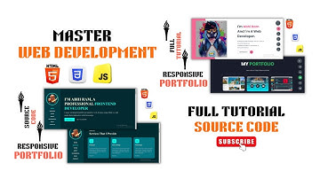 Master Frontend Web Development With 2 Real World Portfolios Using Html CSS JS Full Tutorial