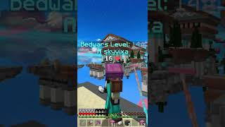 Solo queuing doubles clutch #bedwars