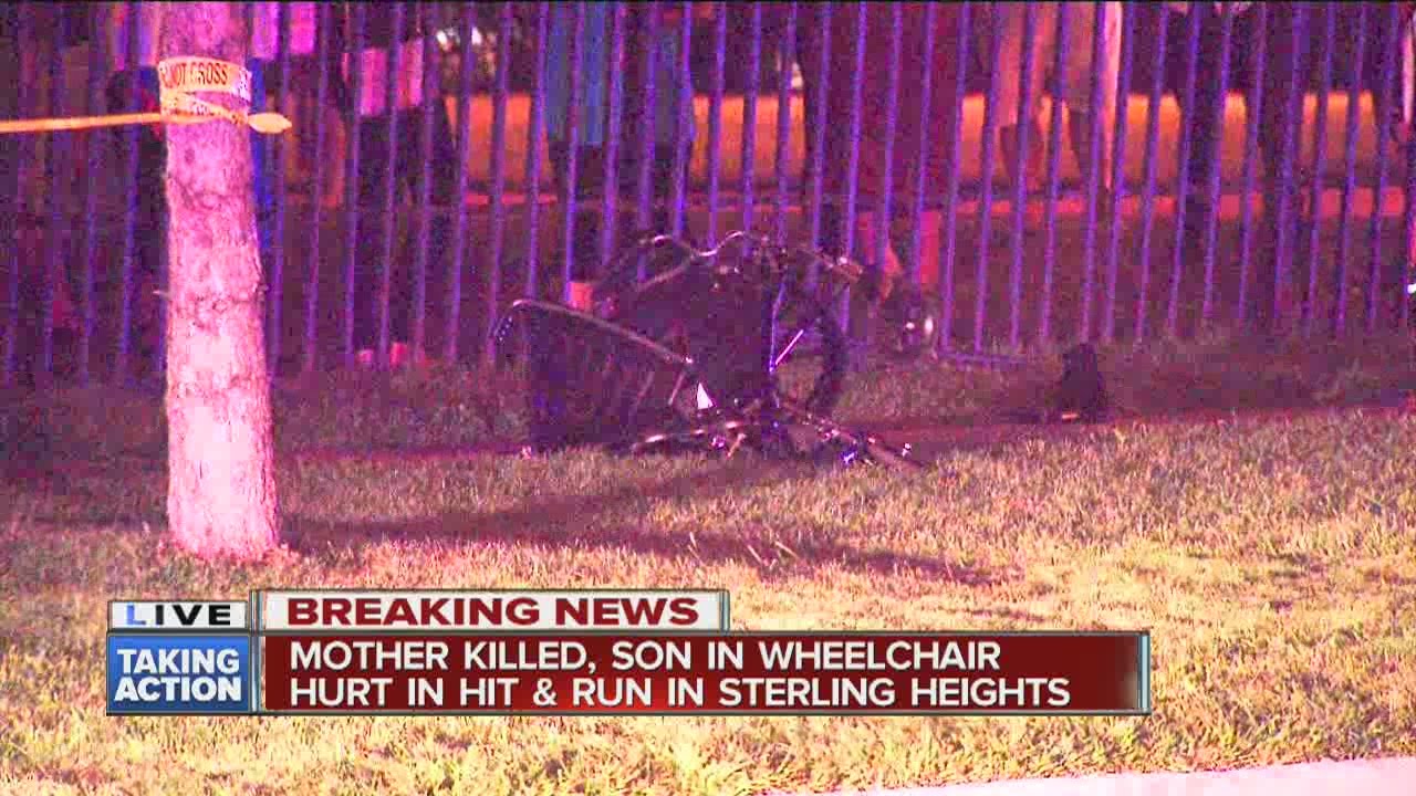 Woman killed, son injured in hit and run - YouTube
