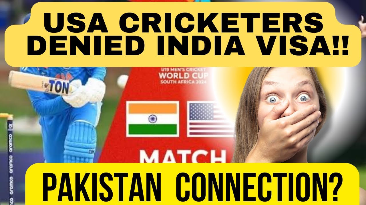 USA Cricketers denied India Visa! Their Pakistani background is the reason 