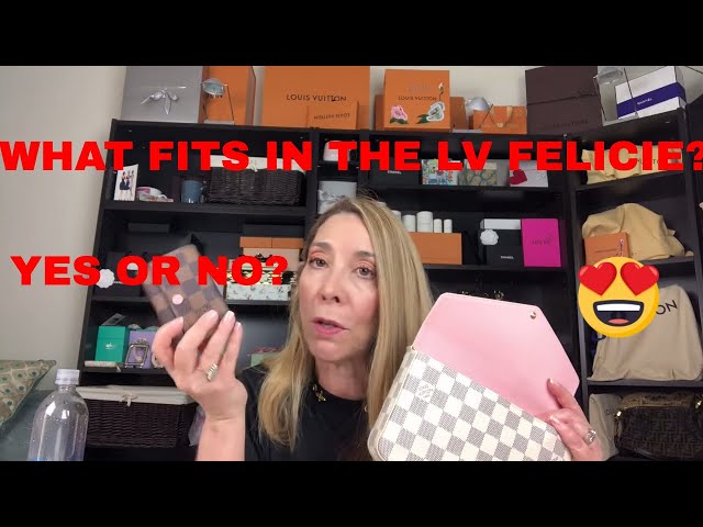 Louis Vuitton Felicie Strap & Go Bag Review What Fits Inside 