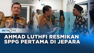 Gubernur Jateng Resmikan Dapur Gizi Gratis Nalumsari