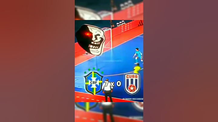 Brasil 10 Cuba 0 🇧🇷