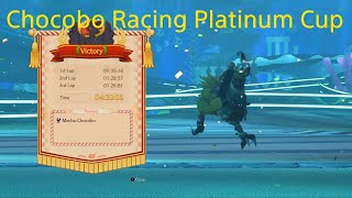 FINAL FANTASY VII REBIRTH Chocobo Racing Ultimate Party Animal Platinum Cup