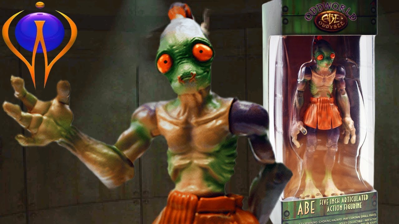 Oddworld Inhabitants Announce Official Abe Action Figure! - YouTube