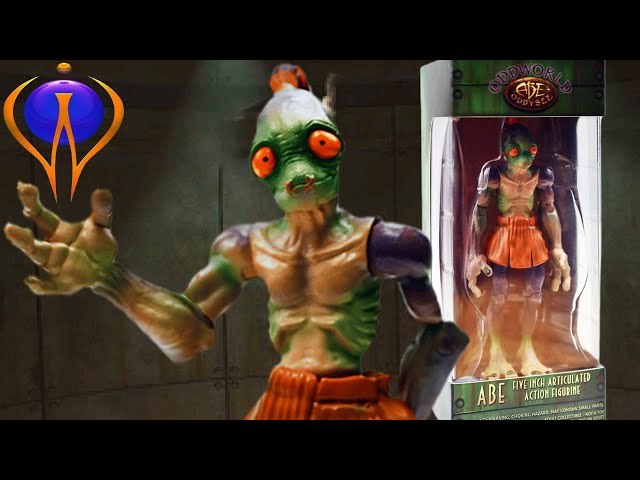 Oddworld Inhabitants Announce Official Abe Action Figure! - YouTube