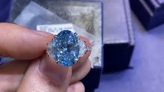 Blue Diamond Ring | Mike Nekta