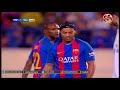 ابداع الساحر رونالدينهو في مباراة أساطير برشلونة و ريال مدريد أفريل الماضي | شاهد كل ما فعله في المب