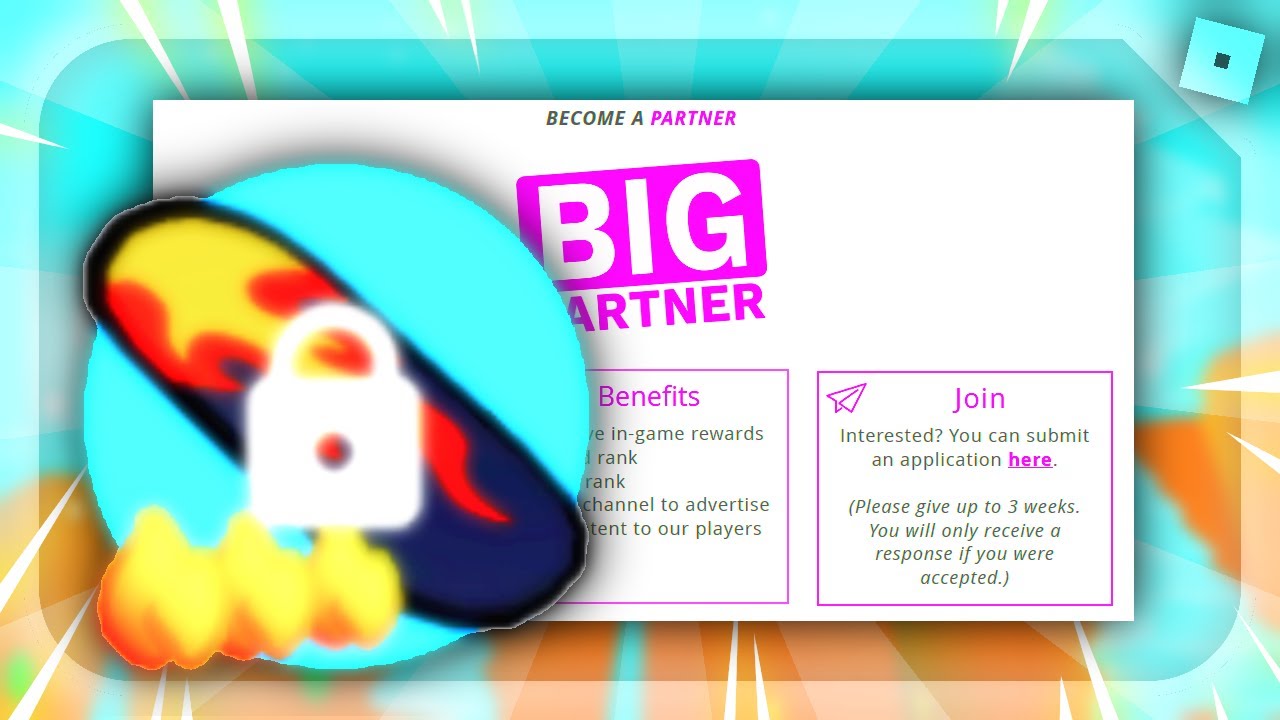 How to become a Big Games Partner in Pet Simulator X in 2023