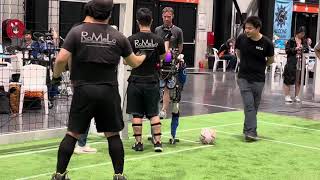 RoboCup 2023 Day 0: Team RoMeLa, Robot ARTEMIS 2 Goalie Behavior Testing