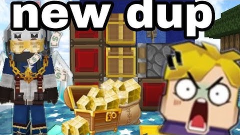 skyblock new dup 2.25.2 blockman go %100 dup