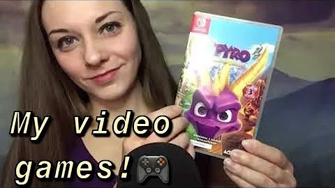 ASMR Video Games~ Humming, Tapping, Controllers, Whispers, Gameboy Sounds 🕹⚔️🗝✨