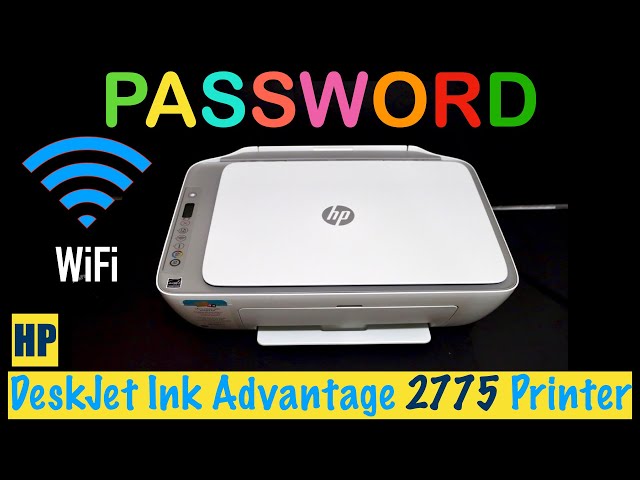 HP DeskJet Ink Advantage 2775 WiFi Direct Password, Wireless Password  Review !! 