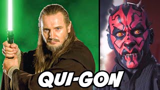 Qui-Gon Senses Maul BEFORE The Phantom Menace and Tells Obi-Wan! This is epic! CANON