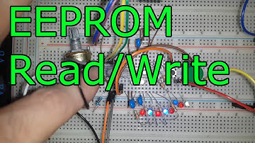 EEPROM Read/Write 🔴 ATmega328P Programming #10 AVR microcontroller with Atmel Studio