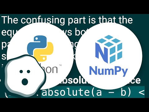 What is rtol for in numpy's allclose function?