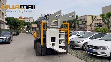 Marble Handler On 7 Ton Forklift,Marble handler stone slabs handler, unloading slabs from container