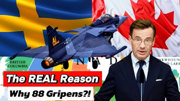 De ECHTE reden waarom Zweden Canada 88 Gripens aanbood - en het is NIET wat je verwacht