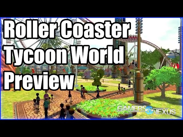 RollerCoaster Tycoon World Trailer 