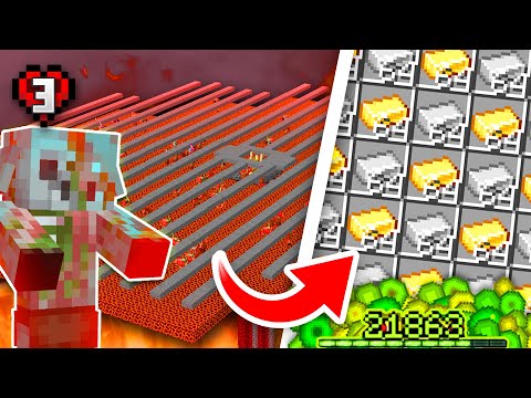 Gue Buat OP IRON & GOLD FARM di Minecraft Hardcore 1.19! (S1E3)