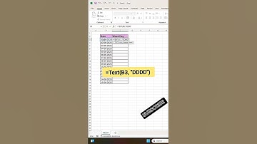 Don’t Type Weekdays Manually in Excel! 😲 | Save Time with THIS Trick! ⏱️ #focusinguide #shorts