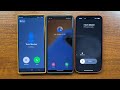 Samsung S23 Ultra vs Google Pixel 7 Pro vs iPhone 14 PM SnapChat, Signal, Threema Apps Incoming Call
