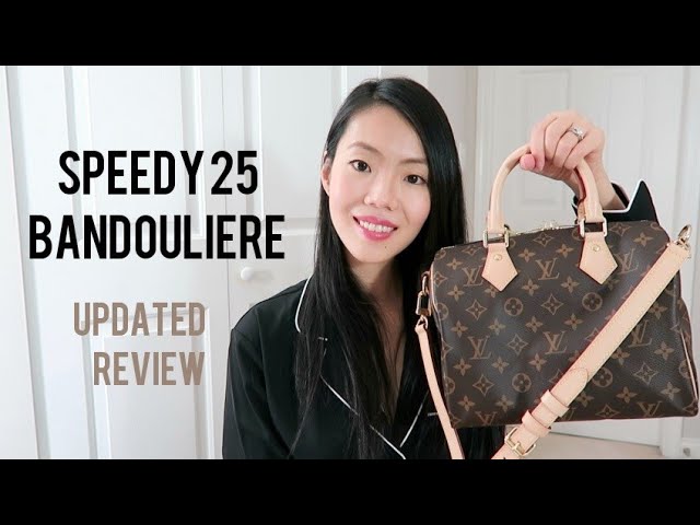 Louis Vuitton Monogram Speedy 25 Bandouliere Match