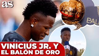 La REFLEXIÓN de VINICIUS sobre si le obsesiona el BALÓN DE ORO