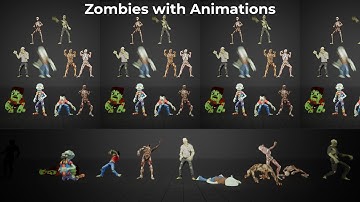 Zombies Character Pack UEFN Tutorial #DailyAssets