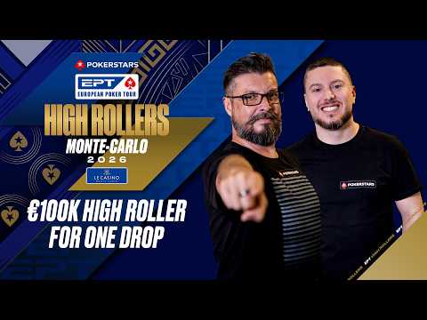 MESA FINAL - €100K HIGH ROLLER FOR ONE DROP | EPT Monte-Carlo