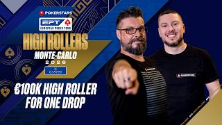 MESA FINAL - €100K HIGH ROLLER FOR ONE DROP | EPT Monte-Carlo