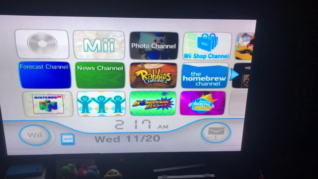 Wii Menu Walkthrough YouTube